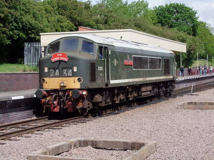 D123 runs around at Leicester North