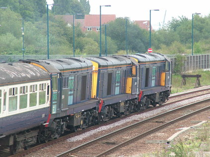 The line-up pauses at Kettering