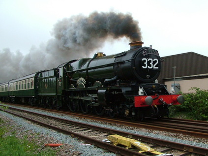 6024 passes Worston Road, Highbridge at speed