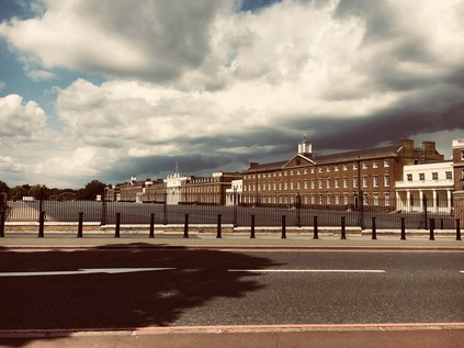Stormclouds over the Royal Artillery Barracks