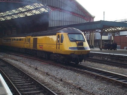 Network Rail Measurement Train at Temple Meads