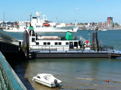 Gosport Ferry, from Portsmouth Harbour