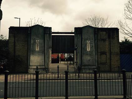 Former Dock Gates, Leamouth Road