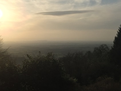 Morning in the Malverns