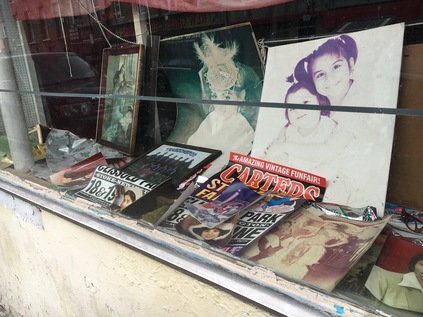 Window display, near Newington Green