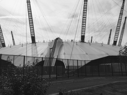 The O2 from the Thames Path