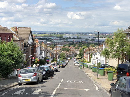 A Plumstead panorama, from Purrett Road