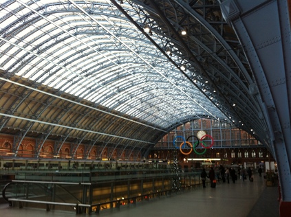 Arrival at St.Pancras is still impressive