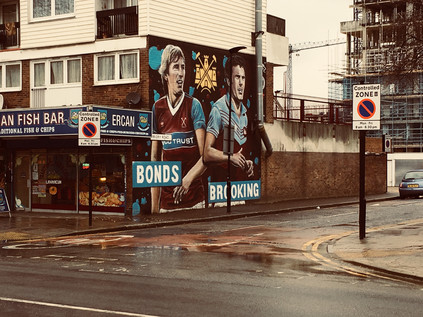 West Ham Mural, Barking Road