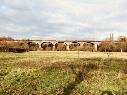 Wharncliffe Viaduct from the Uxbridge Road