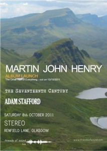 Martin John Henry Album Launch